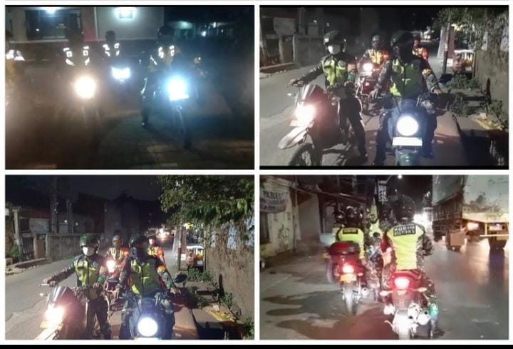 Ciptakan Kondusifitas Wilayah, Kodim 0507/Bekasi Aktif Laksanakan Patroli Gabungan.
