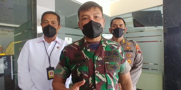 Danjend Kopassus Brigjen TNI Widi Prasetijono usai berpamitan ke Kapolda Jawa Tengah (2/02/2022)