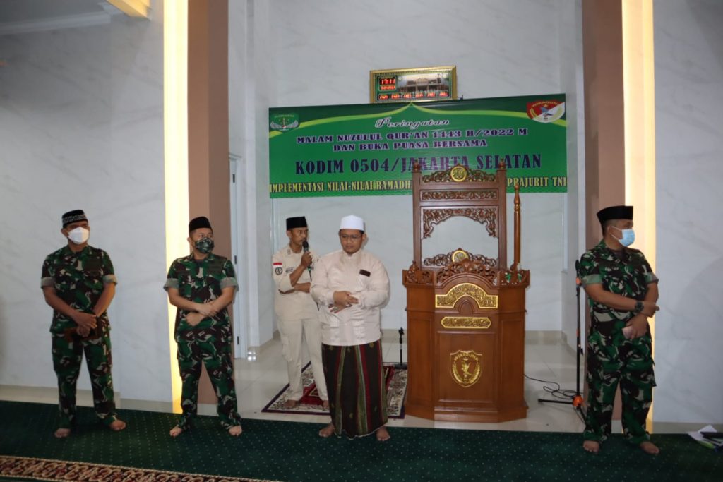 Kodim 0504 JS Gelar Acara Peringatan Nuzulul Qur'an