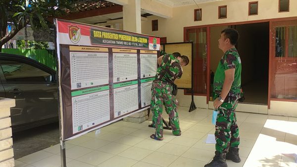 Kodim 0507 Bekasi Siapkan Posko Jelang Pelaksanaan TMMD Regular Ke-113