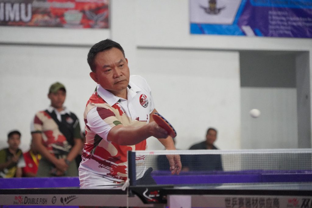 Kasad Tutup Kejuaraan Tenis Meja Danjen Kopassus Table Tennis Championship