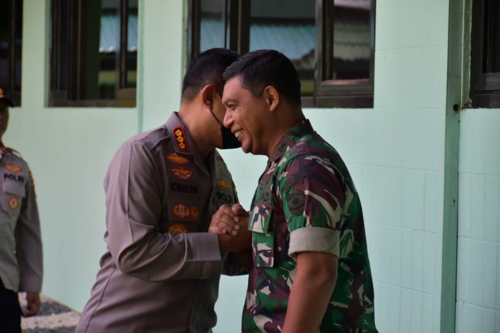 Kunjungan Silahturahmi Kapolres Jakarta Pusat ke Dandim 0501/Jakarta Pusat