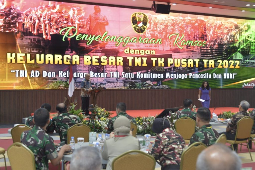 Pangdam Jaya Jayakarta Hadiri Undangan Penyelenggaraan Komunikasi Sosial KBT Tingkat Pusat TA 2022