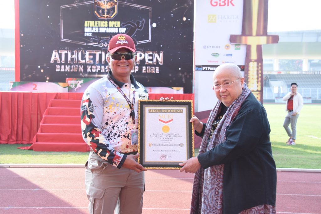 Athletics Open Danjen Kopassus Road Run 10 K Pecahkan Rekor MURI