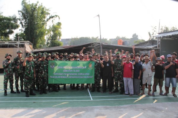 Karya Bhakti TNI Semester 1 TA 2022 Bekangdam Jaya