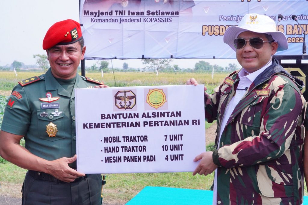 Wakil Menteri Pertanian menyambangi Kawah Candradimuka Kopassus