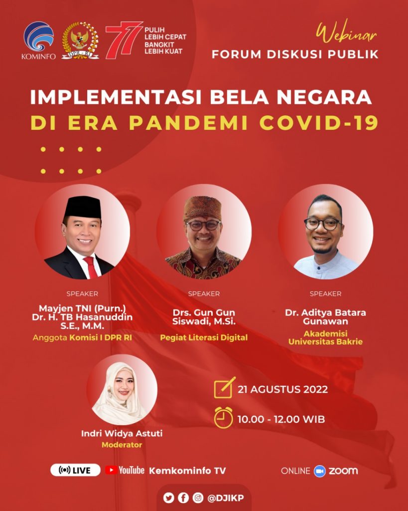 TB Hanuddin: Patuhi Prokes Sebagai Wujud Bela Negara