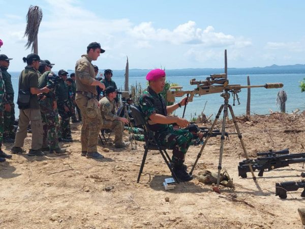 Wadan Kormar Tinjau Latihan Bersama Military To Military Connection di Batam 2022