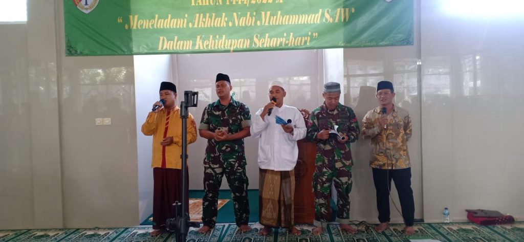 Kodim 0505/Jakarta Timur Peringati Maulid Nabi Muhammad SAW TA. 1444/2022M