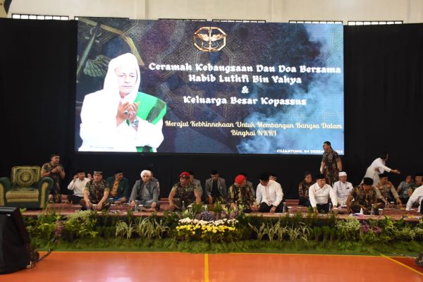 Tausiyah Habib Luthfi bin Yahya di Makopassus "Merajut Kebhinekaan Untuk Membangun Bangsa dalam Bingkai NKRI”.