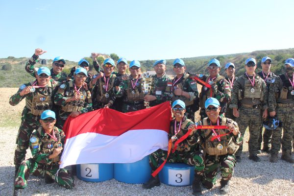  Kontingen Garuda UNIFIL Berhasil Pertahankan Predikat Juara pada Kejuaraan SASCO 2023