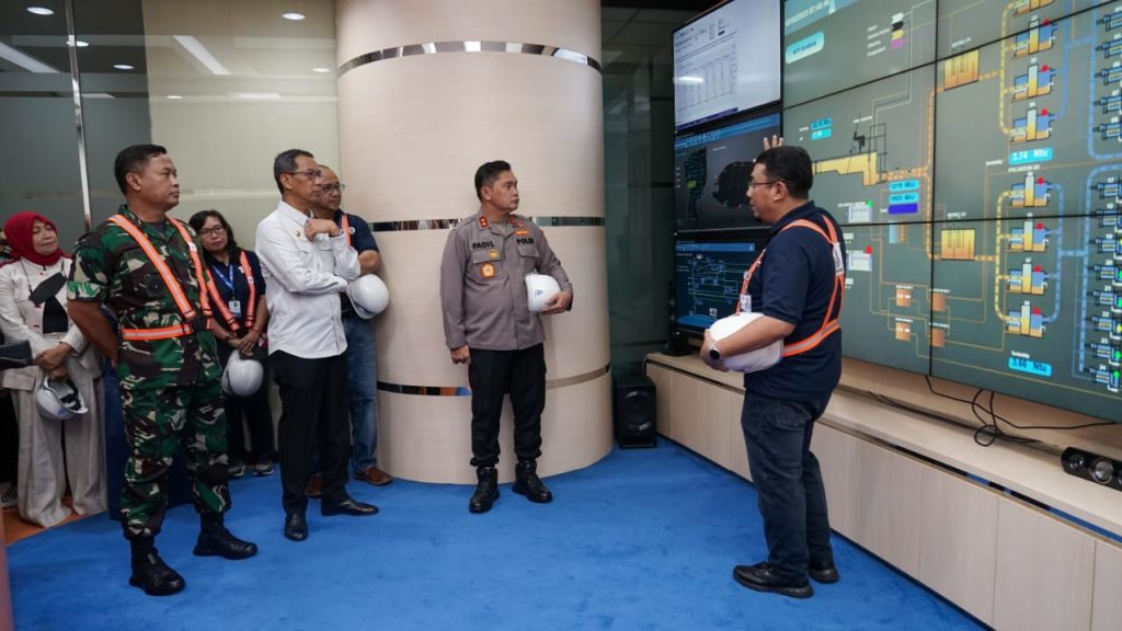 Pangdam Jaya Menghadiri Acara Coffee Morning Pam Jaya Sistem Instalasi Pengolahan Air (IPA)