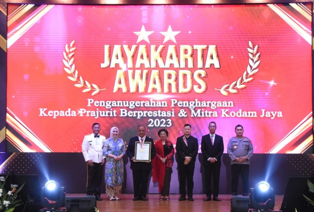 Jayakarta Awards, Penganugerahan Penghargaan Kepada Prajurit Berprestasi & Mitra Kodam Jaya 2023
