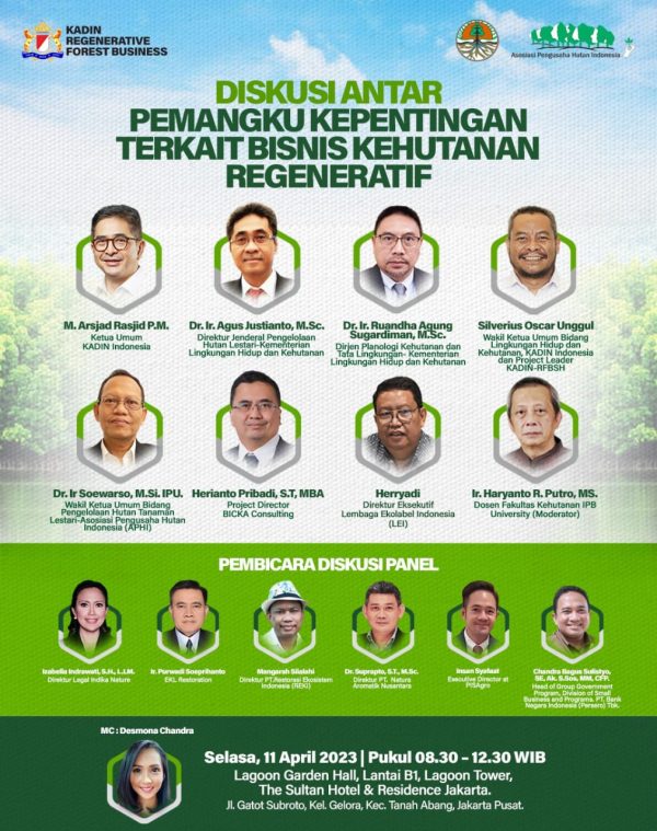 Diskusi Antar Pemangku Kepentingan Terkait Bisnis Kehutanan Regeneratif