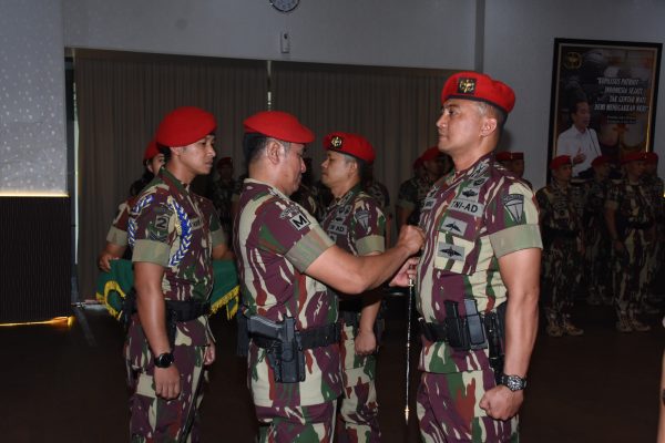 Serah Terima dan Penyerahan Asisten Jajaran Kopassus