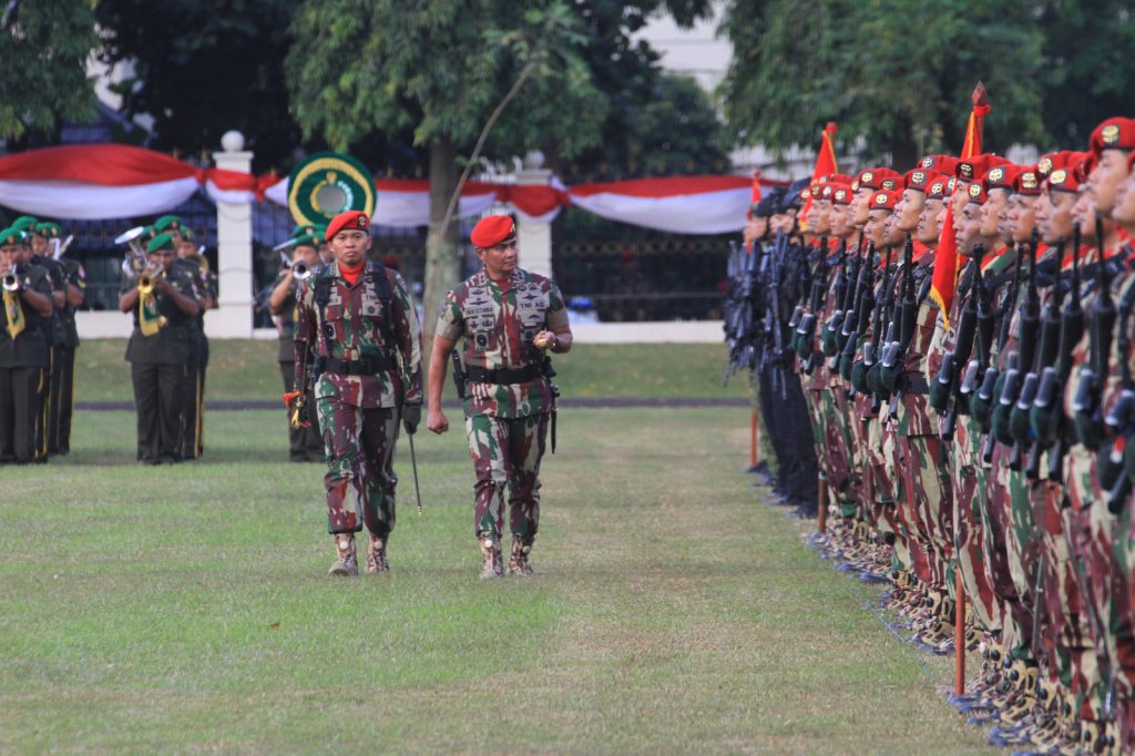 Upacara HUT KE-71 Kopassus, Digelar Secara Hikmat dan Sederhana