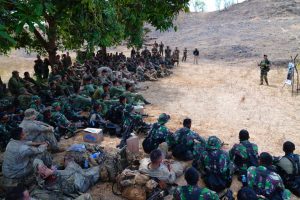 Pertajam Teknik dan Naluri Bertempur, Pasukan TNI dan US Gelar Latihan Ambush