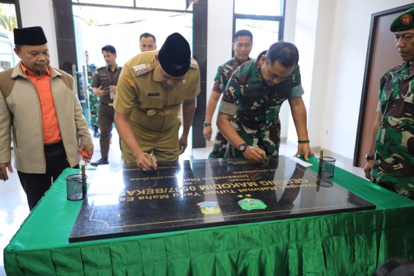 Gedung Baru Kodim 0507/Bekasi Diresmikan Pangdam Jaya Dan Walikota Bekasi