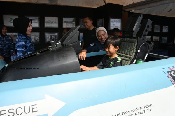 TNI AU Pamerkan Simulator F-16 dan Skyshield Orliekon Dalam TNI Fair 2023