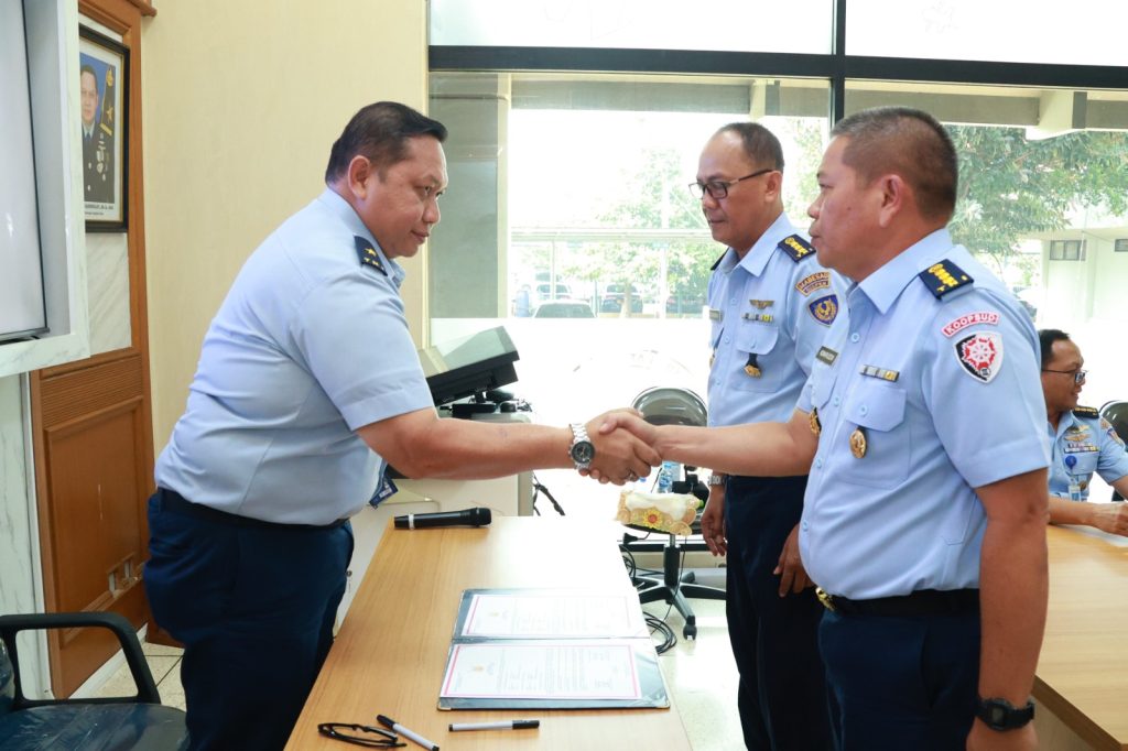 Kadispenau Pimpin Sertijab Pejabat Penerangan TNI AU