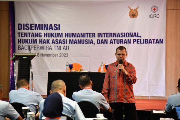 Airmen Mutlak Paham Hukum Perang: Diskumau Gelar Desiminasi Hukum Humaniter Internasional