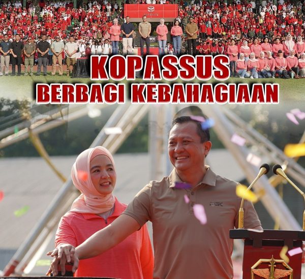 Kopassus Berbagi Kegembiraan