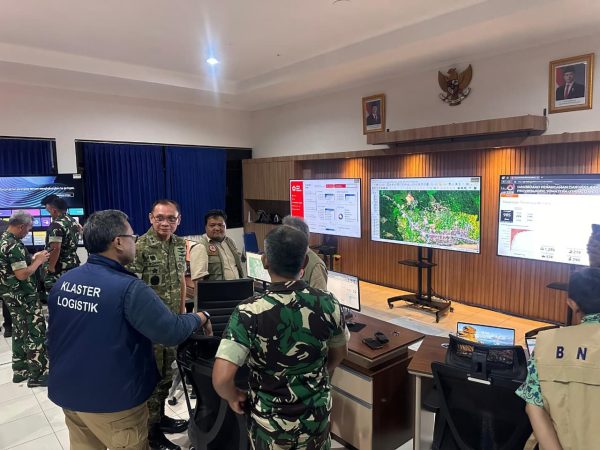 Sinergi Pusgeosau dan BNPB Dirikan Posko Nasional Crisis Center untuk Penanganan Banjir Sumatera