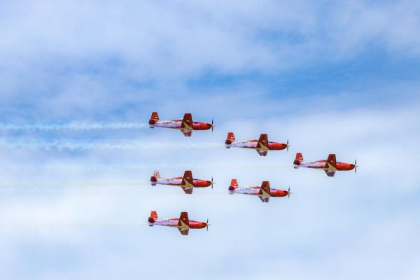 Jupiter Aerobatic Team Jalani Latihan Perdana Jelang Tampil di HUT ke-65 RBAF